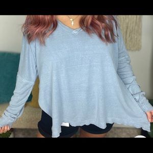 Peach Love oversized top